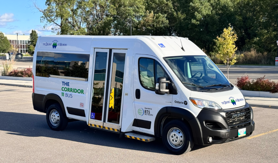 the corridor 11 bus
